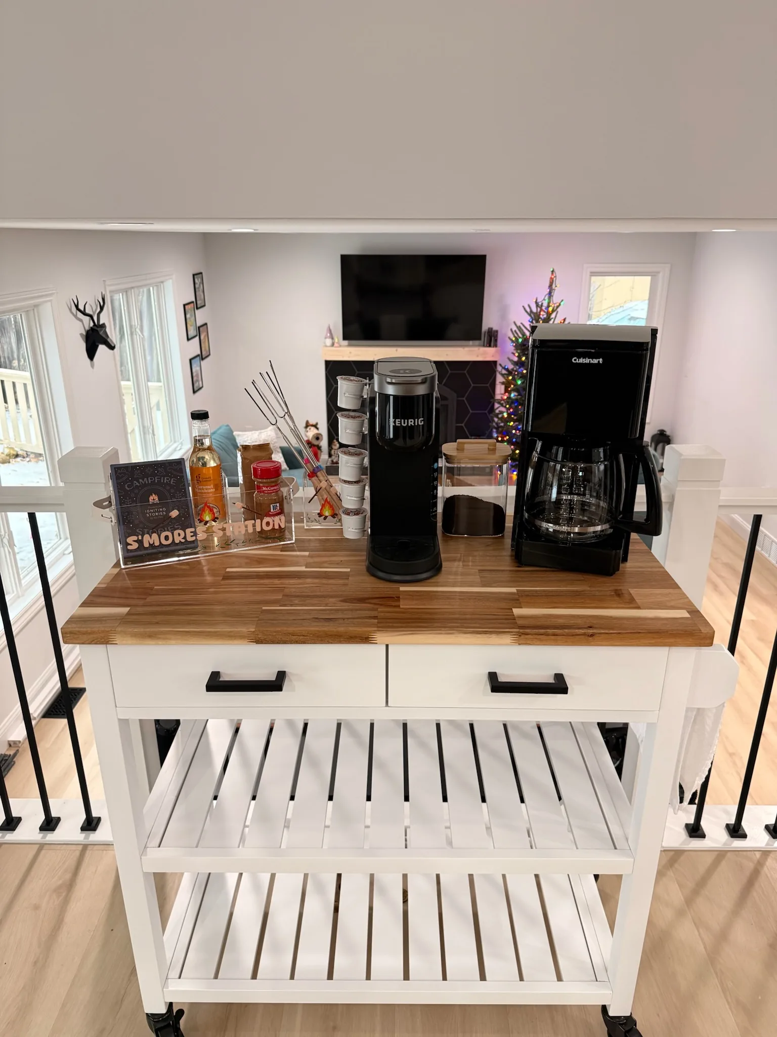 Coffee & S'mores Station